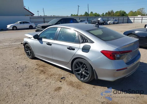 2024 Honda Civic Sport z USA, uszkodzony, nr VIN 2HGFE2F51RH534595